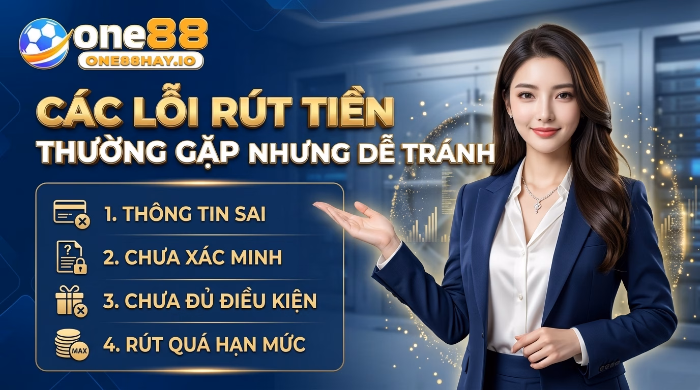 Những Lỗi Rút Tiền Dễ Gặp Nhưng Tránh Được Những Lỗi Rút Tiền Dễ Gặp Nhưng Tránh Được