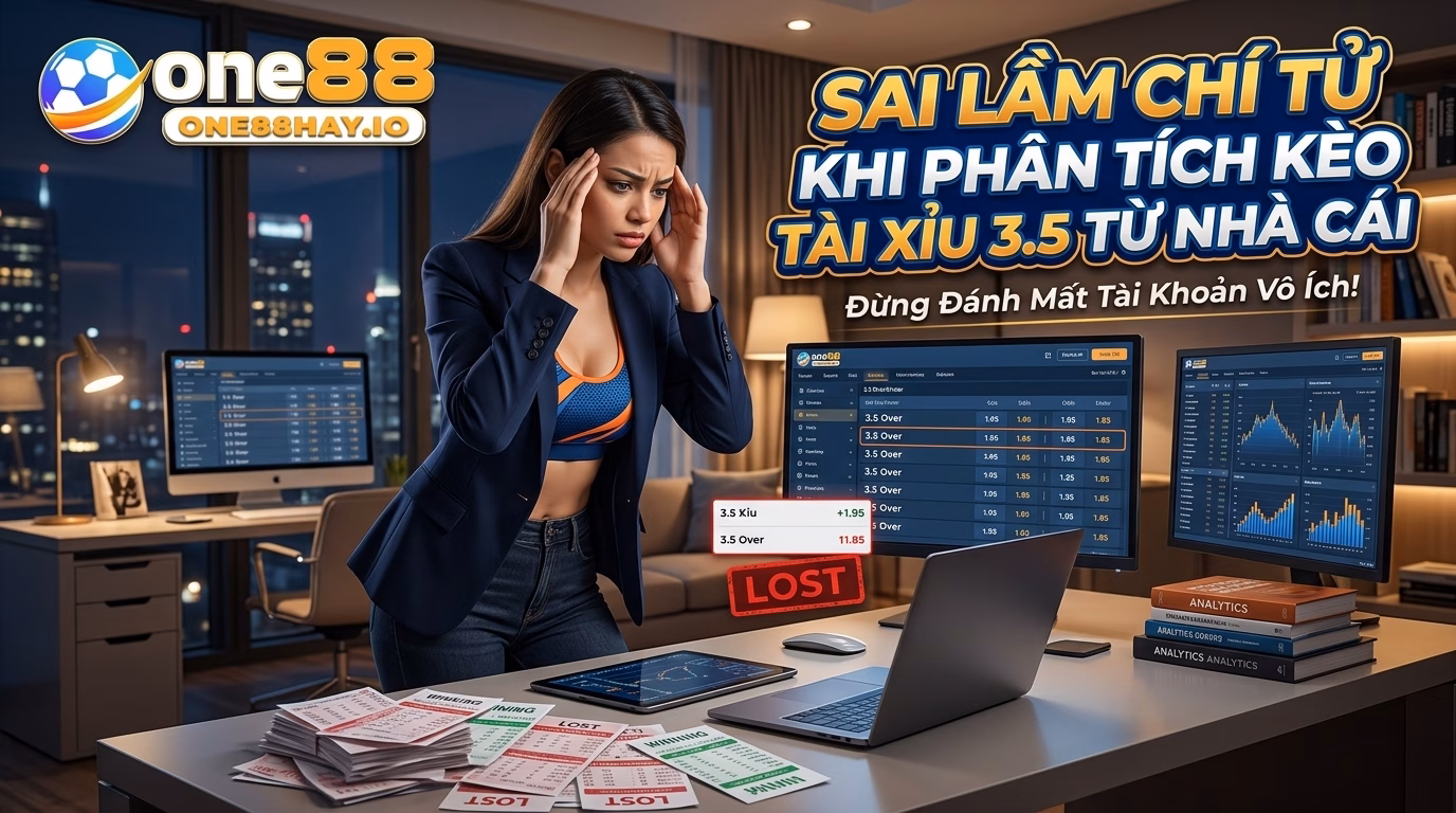 Những sai lầm chí mạng khi soi kèo tài xỉu 3.5 kèo nhà cái Những sai lầm chí mạng khi soi kèo tài xỉu 3.5 kèo nhà cái