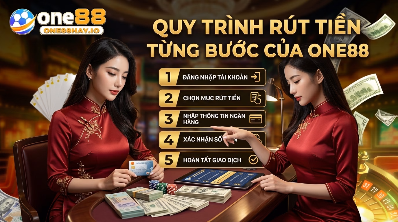Thao Tác Rút Tiền ONE88 Theo Từng Bước Thao Tác Rút Tiền ONE88 Theo Từng Bước